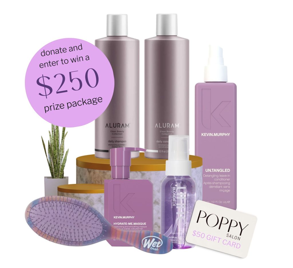 Anna Marie's Purple With Purpose Enter To Win Donation